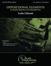 Oppositional Elements Concert Band sheet music cover